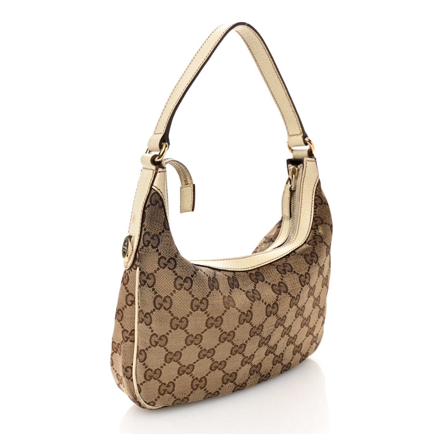 Gucci Monogram Charmy Hobo Ivory 3 of 16