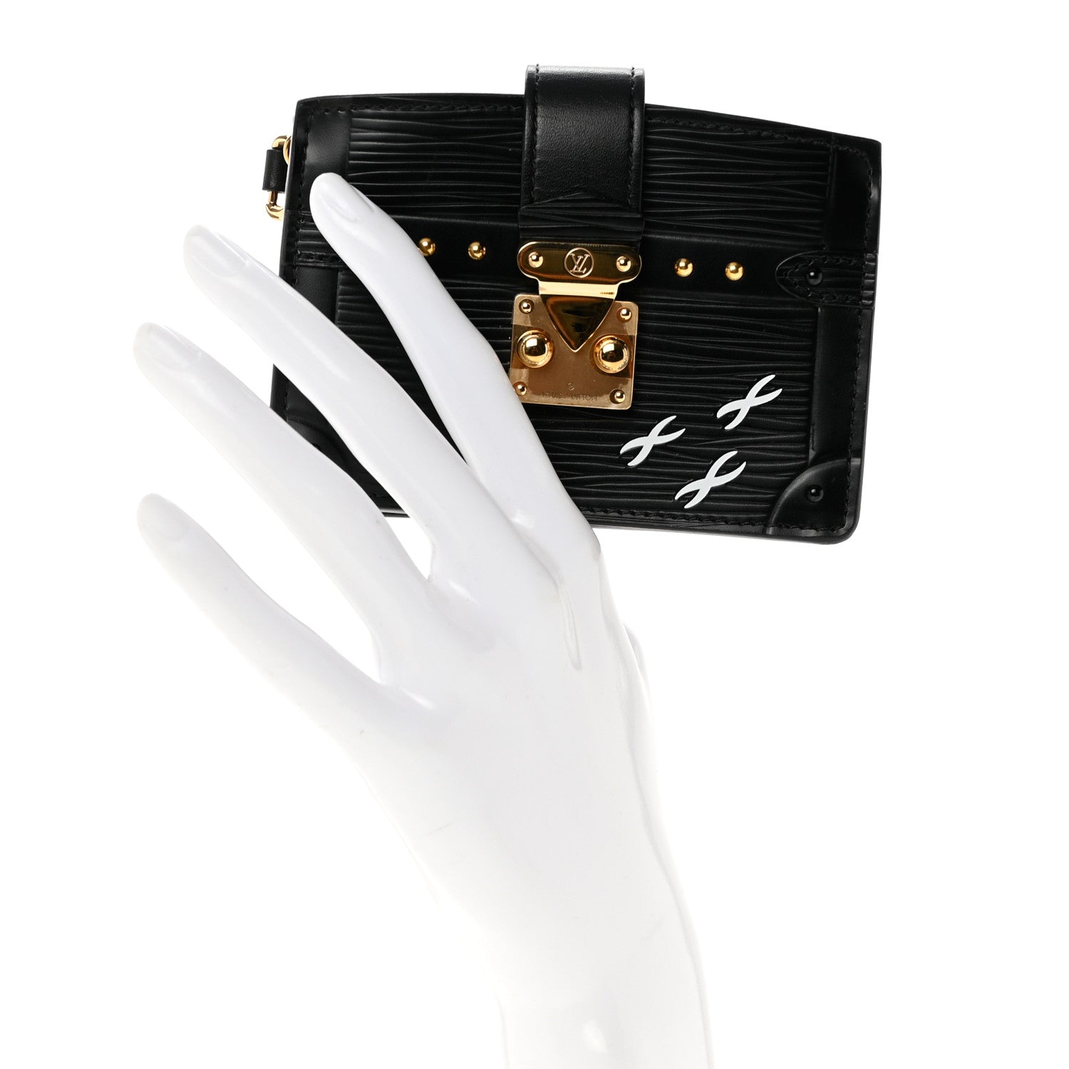 Louis Vuitton Epi Trunk Multicartes Black 2 of 7