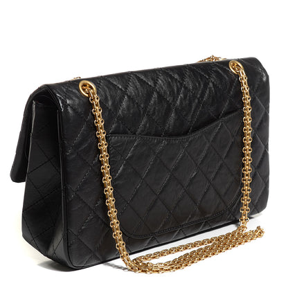 Chanel Aged Calfskin Quilted 2.55 Reissue 227 Flap Black 3 of 10