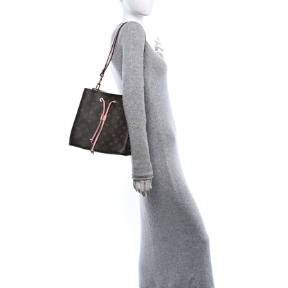 Louis Vuitton Monogram Neonoe MM Rose Poudre 2 of 12