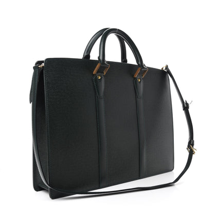 Louis Vuitton Taiga Lozan Briefcase Epicea 3 of 15
