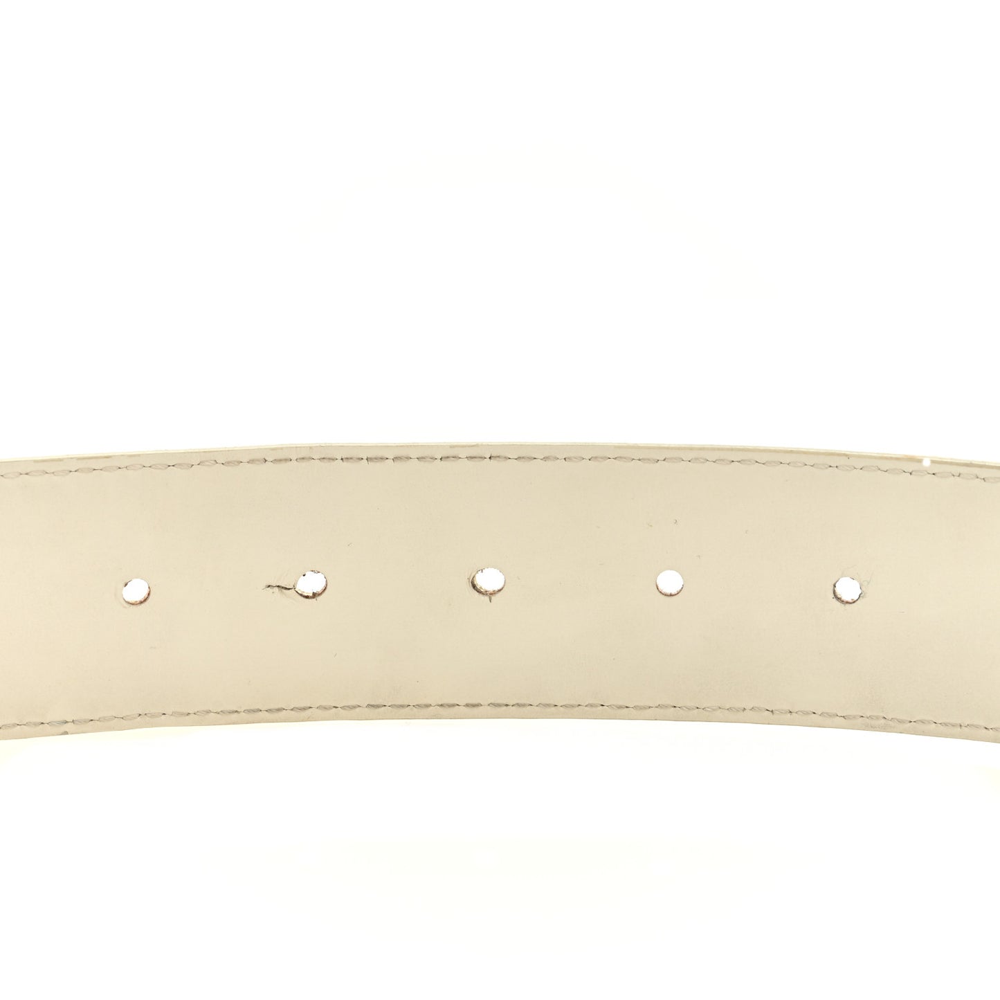 PVC Monogram 40mm LV Initiales Reversible Belt 90 36 Iridescent Prism