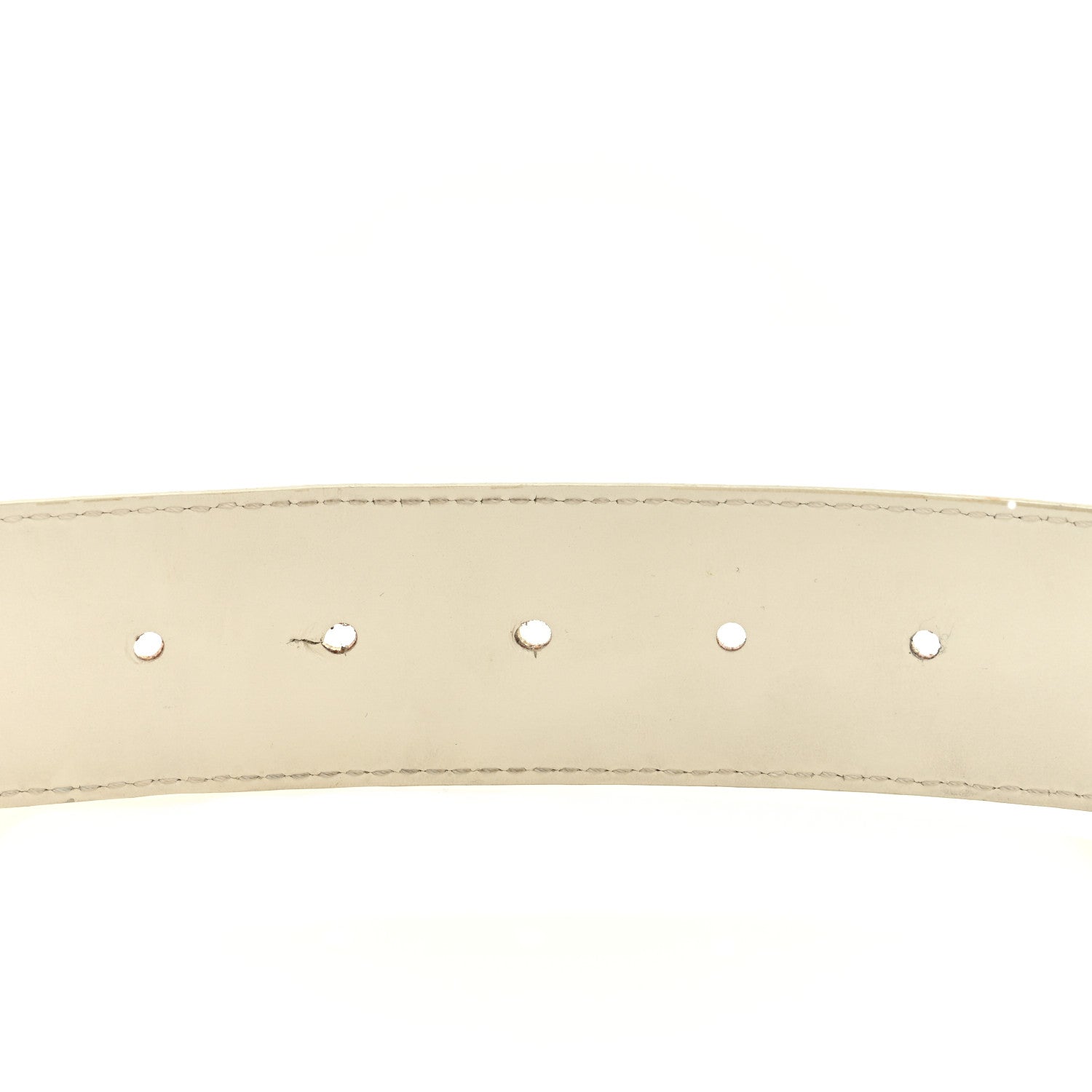 Louis Vuitton PVC Monogram 40mm LV Initiales Reversible Belt 90 36 Iridescent Prism 4 of 6