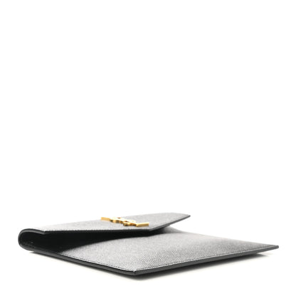 Saint Laurent Grain De Poudre Uptown Baby Pouch Black 4 of 7