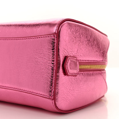 Givenchy Laminated Lambskin Micro Antigona Cube Bag Raspberry 9 of 12