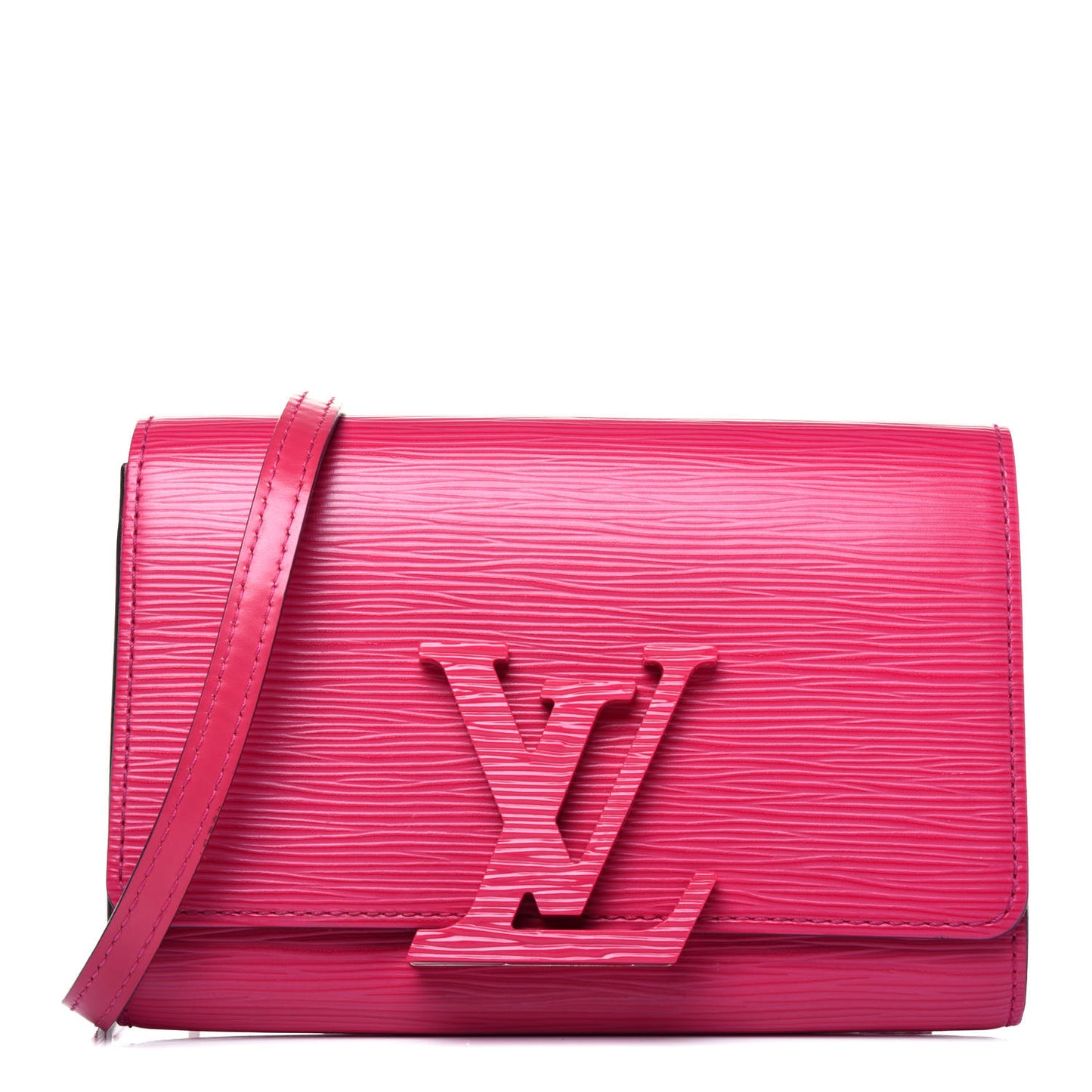 Epi Louise Strap PM Hot Pink