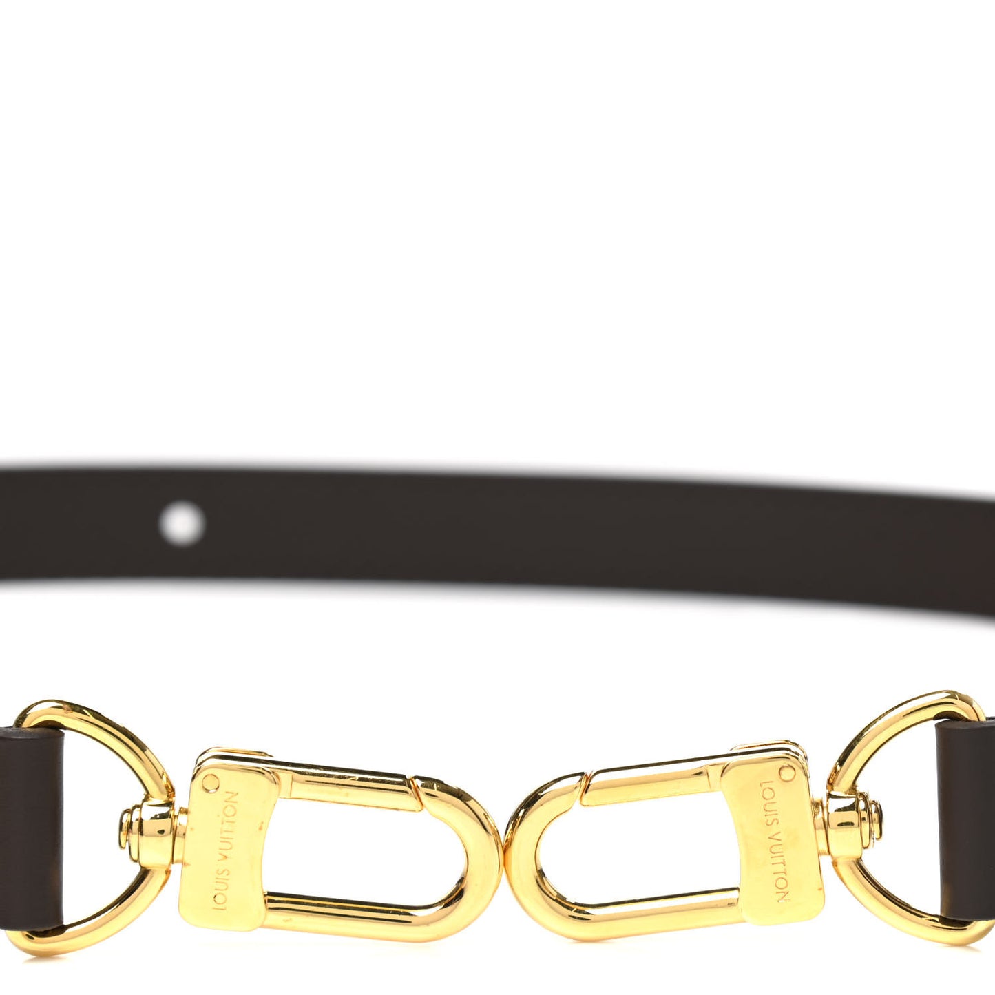 Calfskin Adjustable Speedy Bandouliere Shoulder Strap Brown