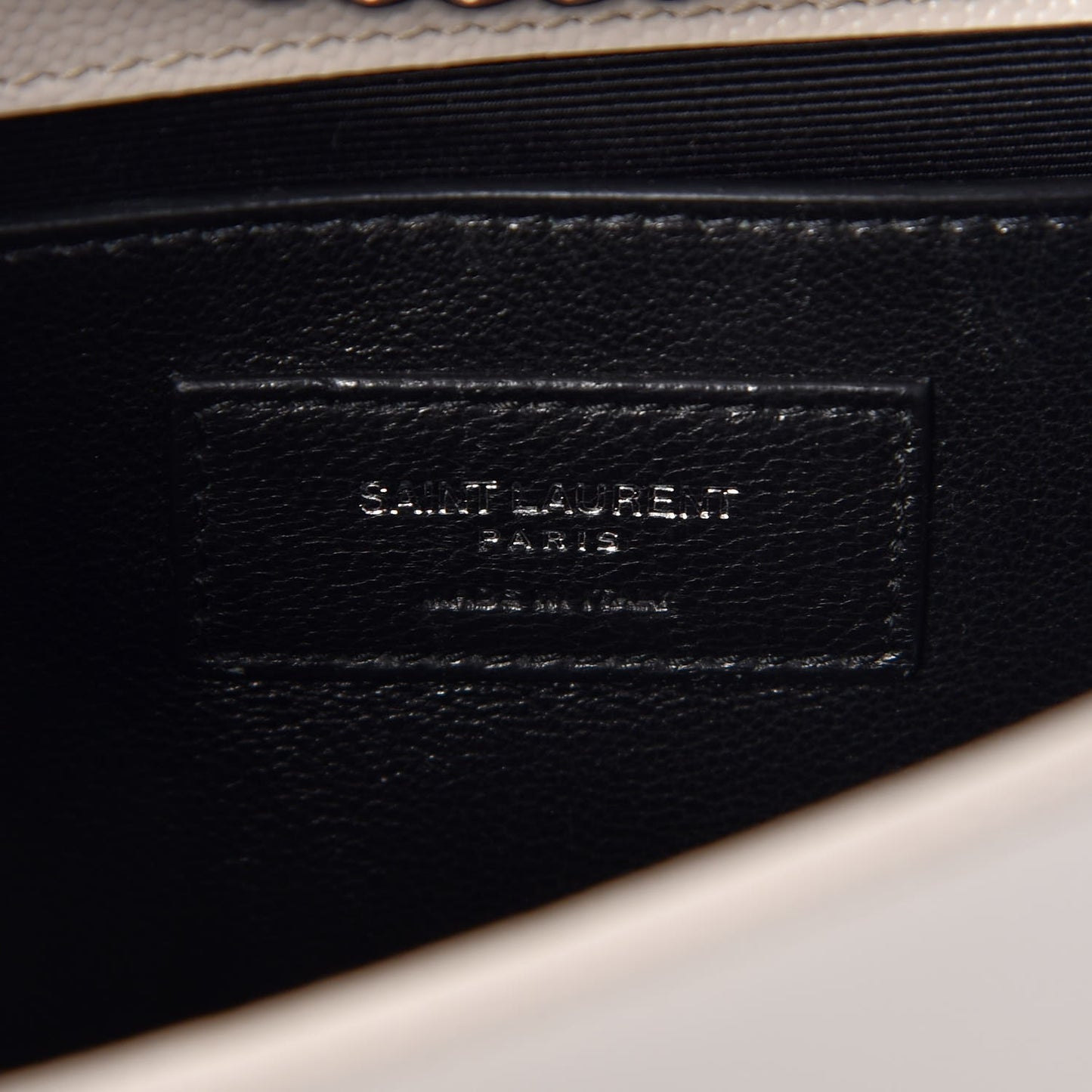 Grain De Poudre Small Monogram Kate Satchel Icy White