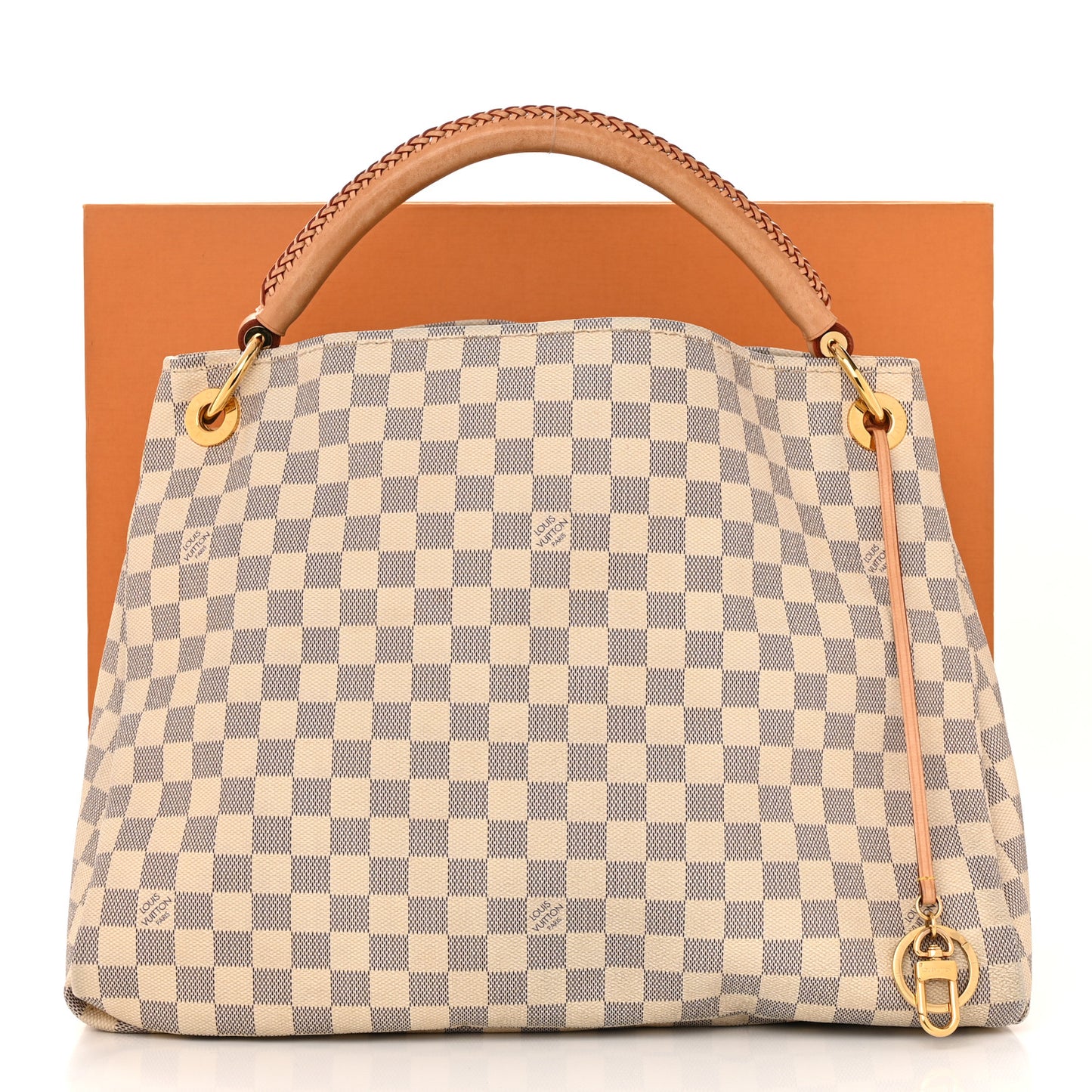 Damier Azur Artsy MM