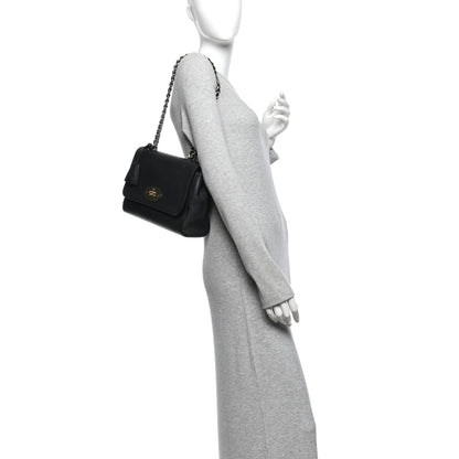 Mulberry Glossy Goat Medium Lily Black 2 of 10