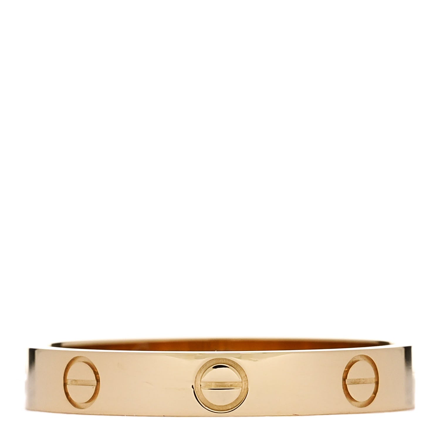 Cartier 18K Yellow Gold 3.5mm LOVE Wedding Band Ring 62 10 1 of 5