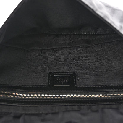 Fendi Nylon Zucca Baguette Black 5 of 9