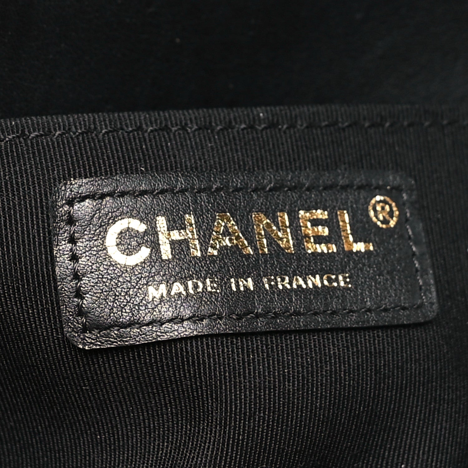 Chanel Lambskin Chevron Quilted Medium Boy Flap Black 6 of 10