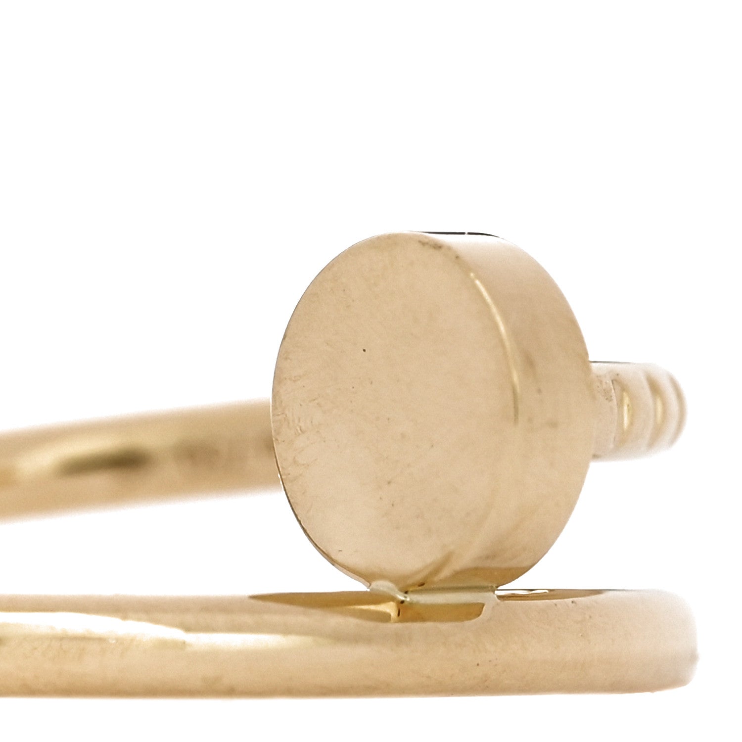 Cartier 18K Yellow Gold Small Juste Un Clou Ring 50 5.25 4 of 6