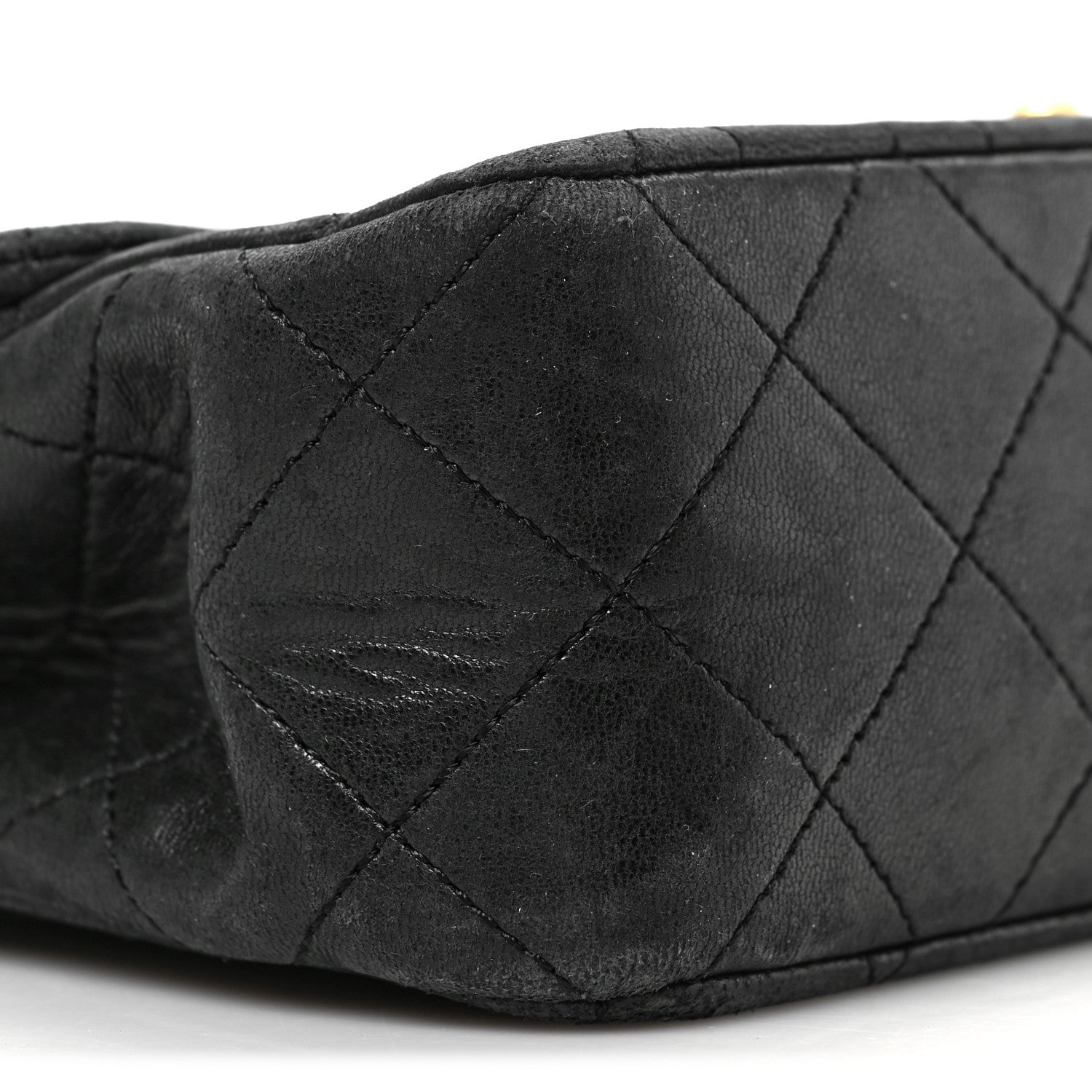 Chanel Lambskin Quilted Small Double Flap Black 8 of 9
