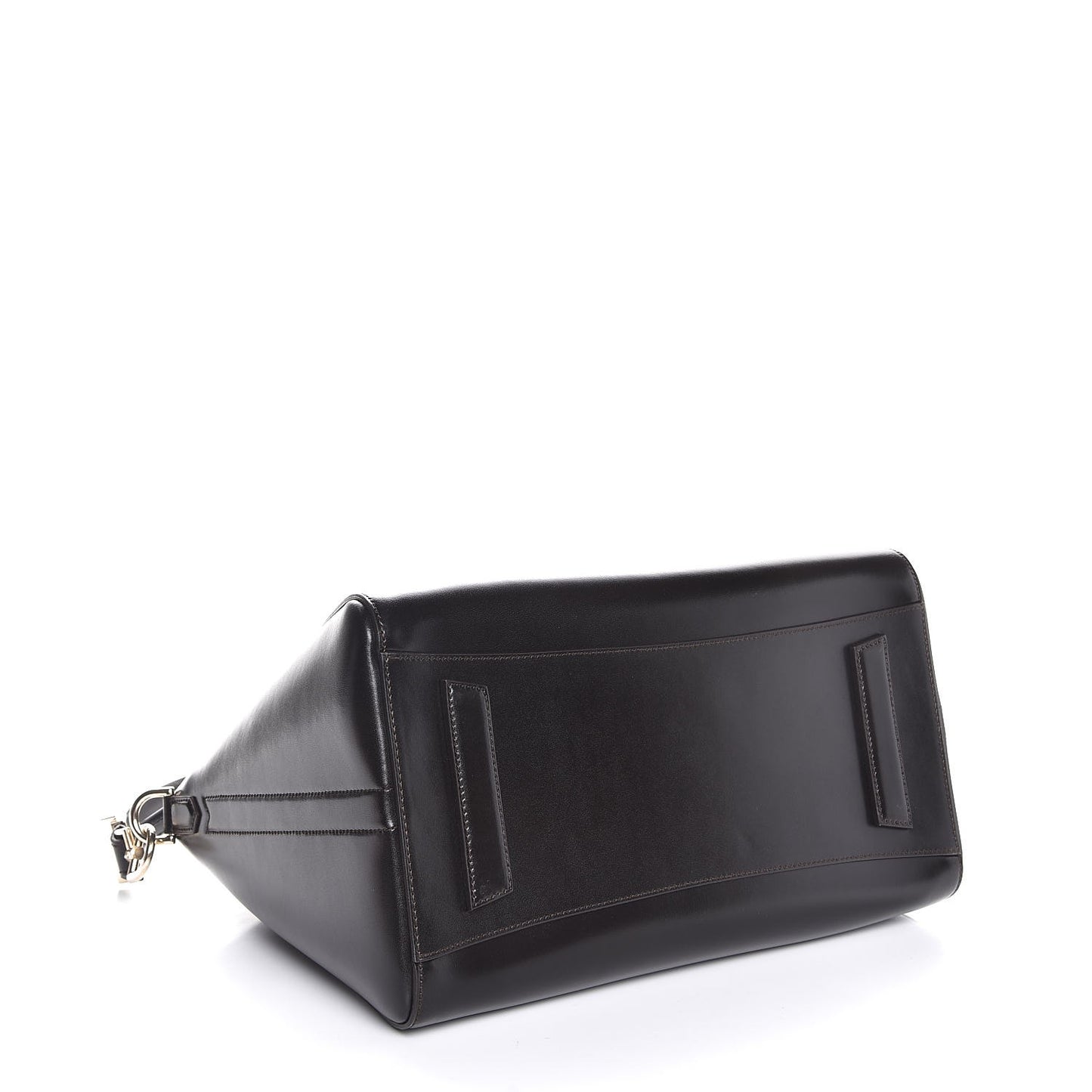 Shiny Lord Calfskin Medium Antigona Brown