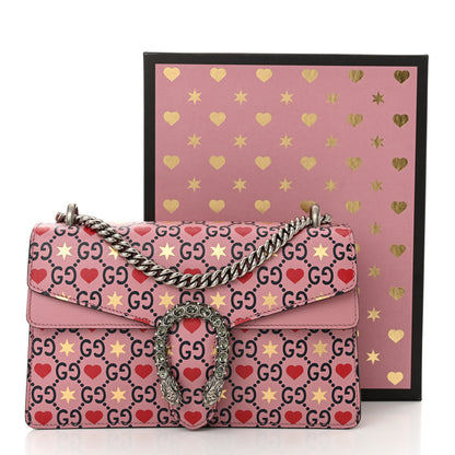 Gucci Calfskin Valentine's Day Exclusive Small Dionysus Bag Pink 13 of 13