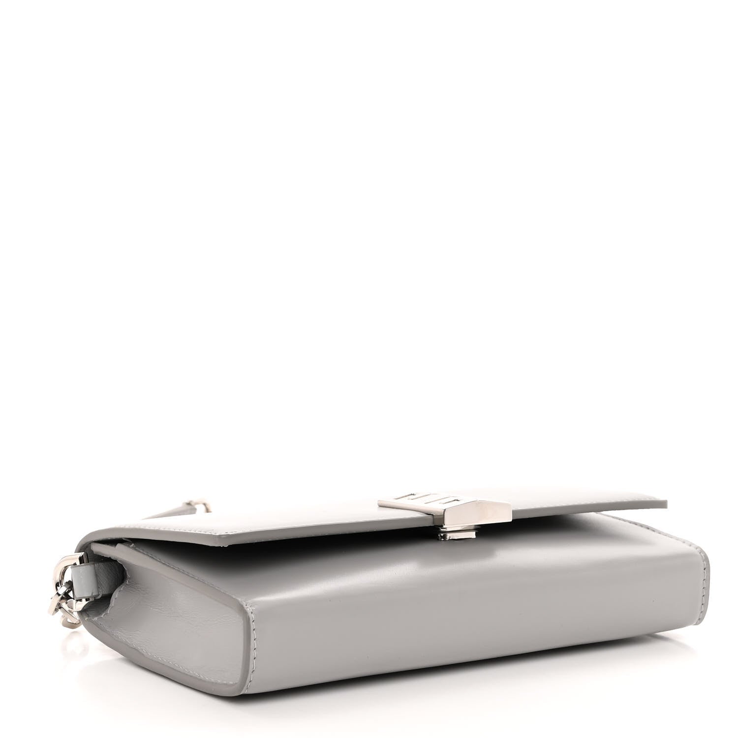 Givenchy Calfskin 4G Wallet on Chain Cloud Grey 4 of 12