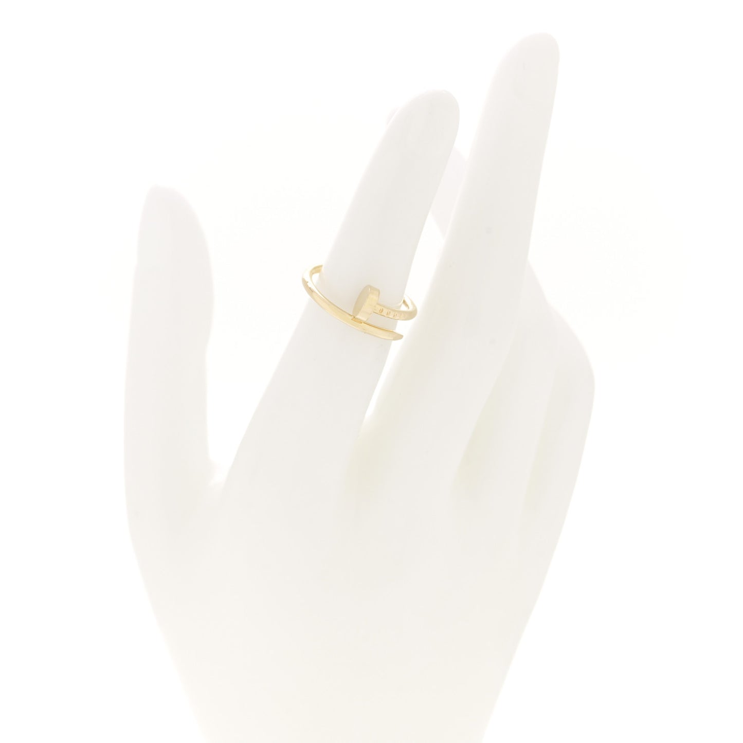 18K Yellow Gold Small Juste Un Clou Ring 49 5