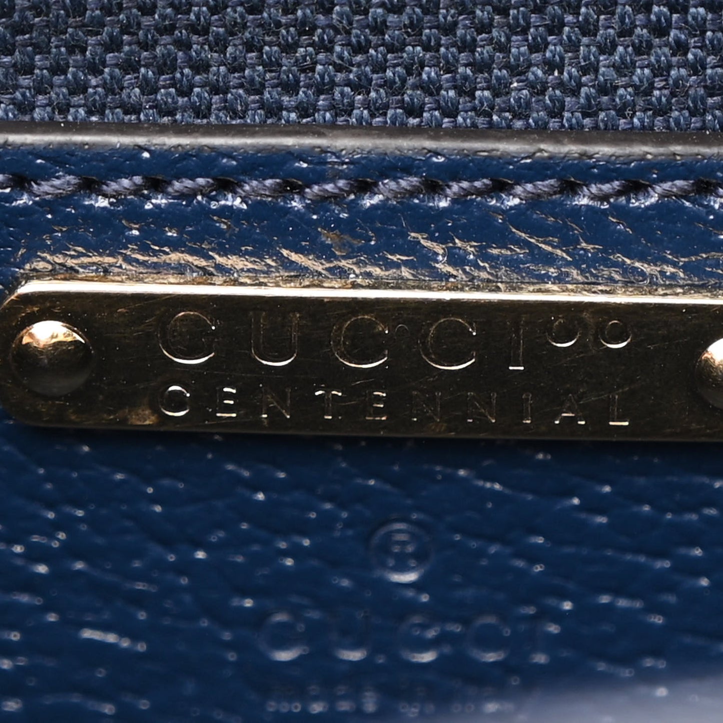 GG Supreme Kaleidoscope Calfskin Script Logo Gucci 100 Camera Bag Blue Orange Multicolor Blue Agata