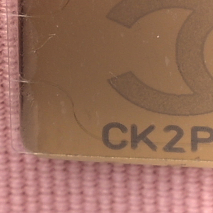 Chanel Caviar Quilted Wallet on Chain WOC Light Pink 6 of 9