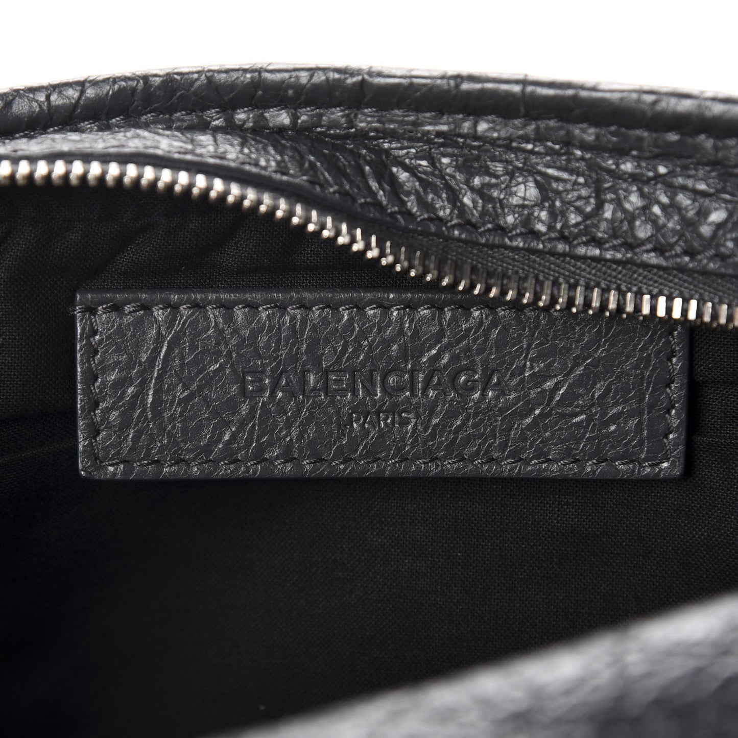 Lambskin Classic Hardware Neo Lift Hip Bag Gris Fossile