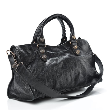Balenciaga Agneau Giant 21 Rose Gold Hardware Part Time Black 4 of 11