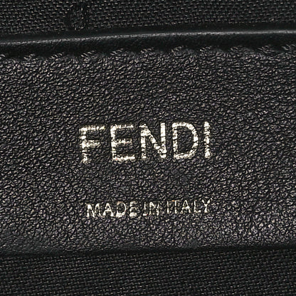 Fendi Vitello Dolce Chain Medium By The Way Boston Bag Black Grigio 6 of 10