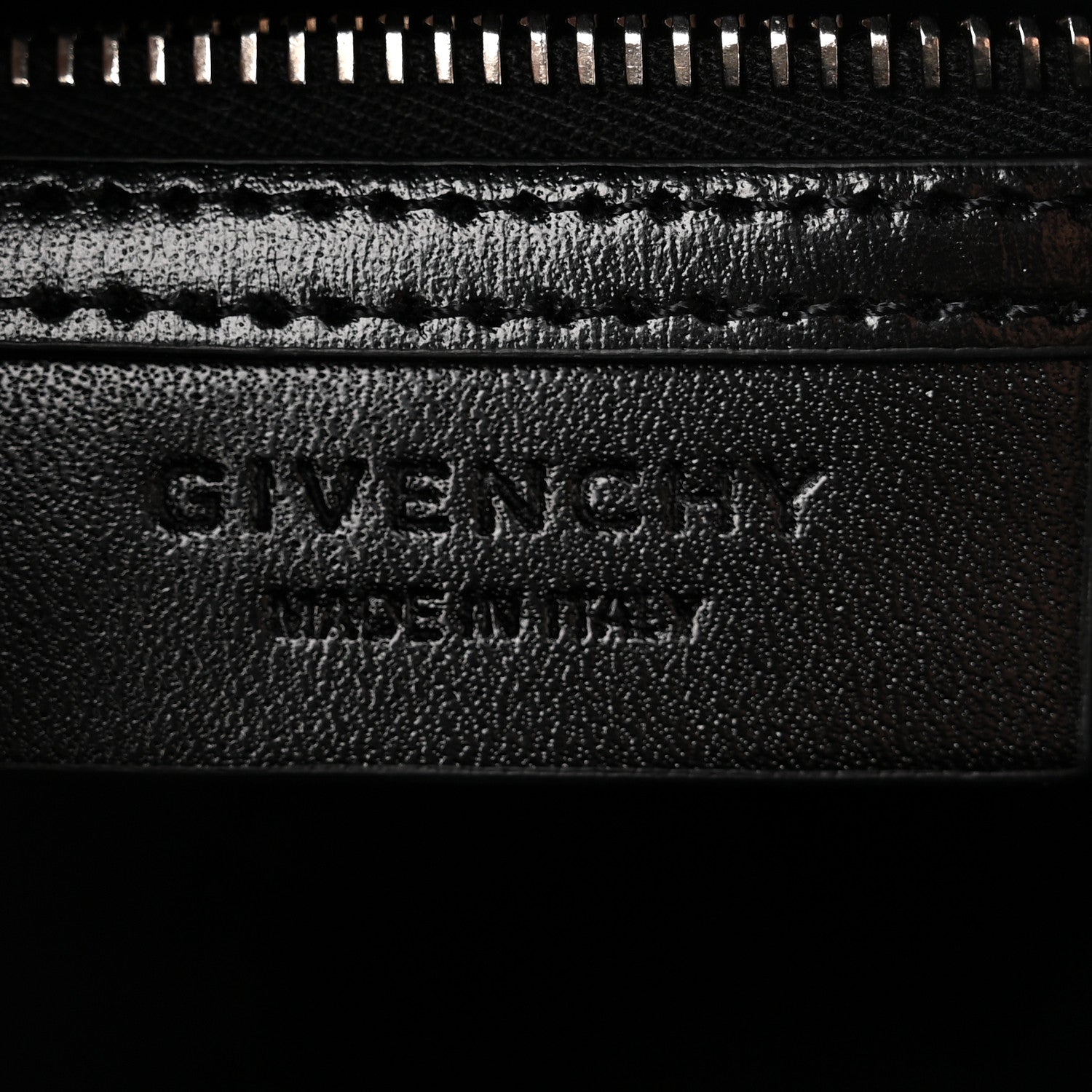 Givenchy Shiny Lord Calfskin Mini Antigona Black 6 of 10