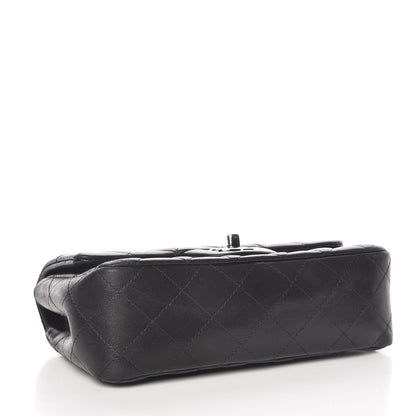 Chanel Lambskin Quilted Mini Rectangular Flap Black 4 of 9
