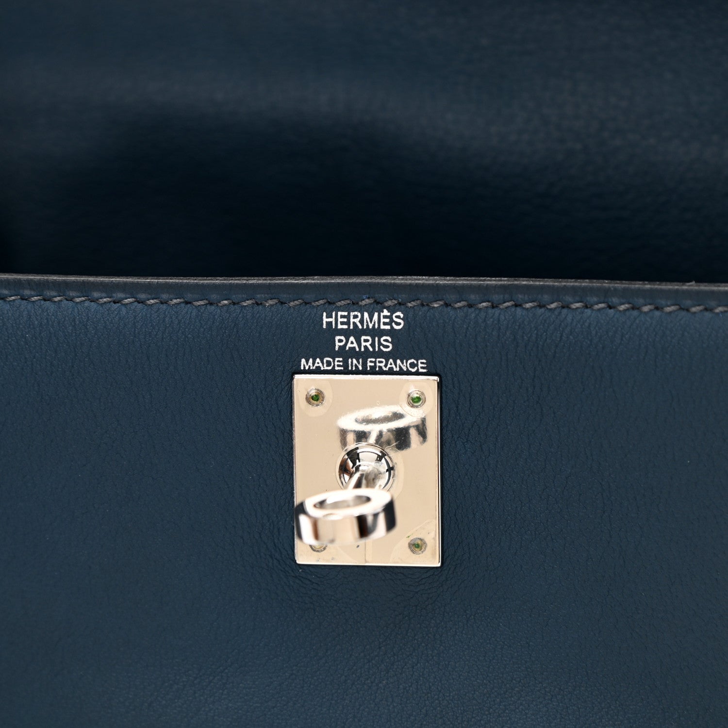 Hermes Swift Kelly Danse II Belt Bag Deep Blue 6 of 8