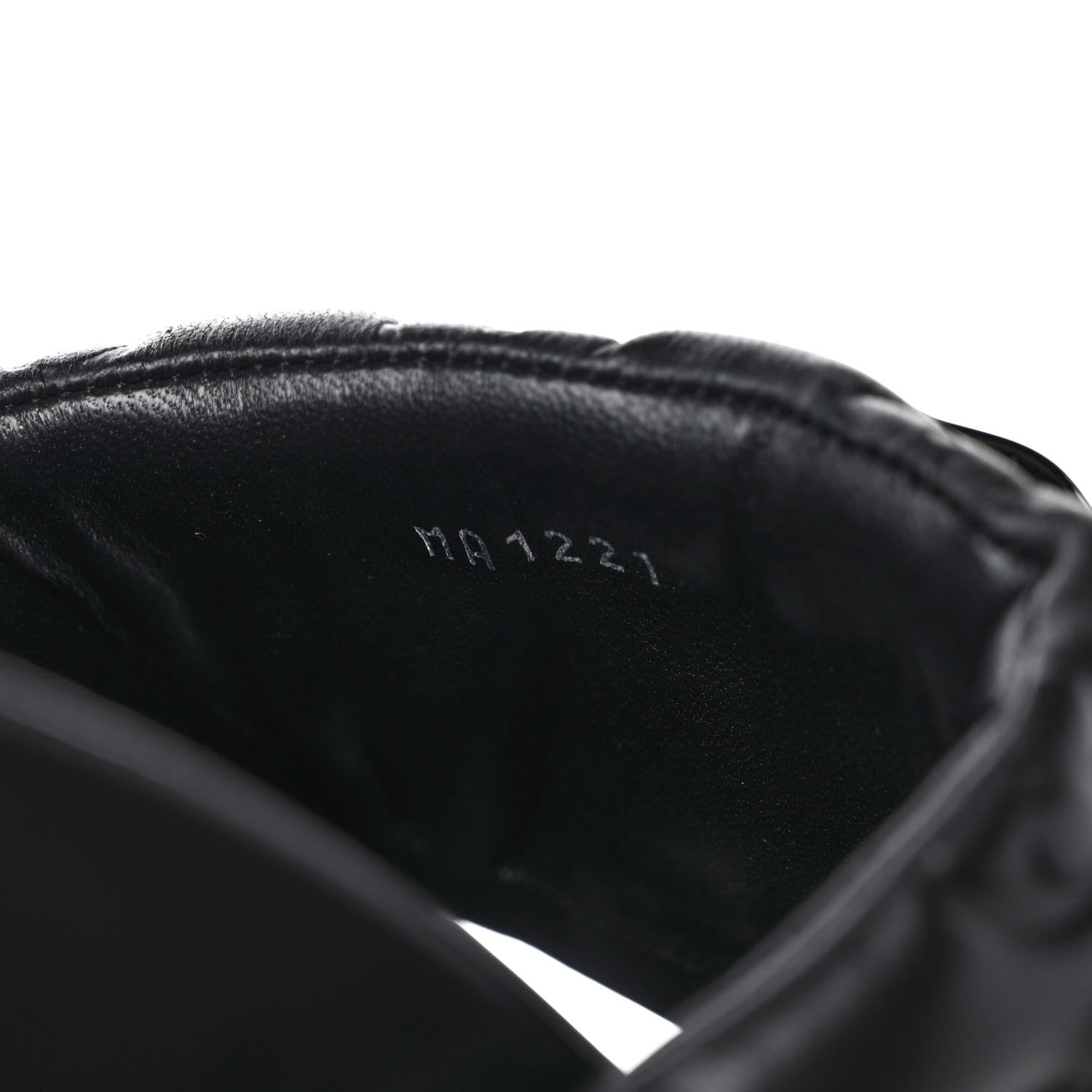 Louis Vuitton Calfskin Embossed Monogram Sunset Flat Comfort Mule 39 Black 8 of 9