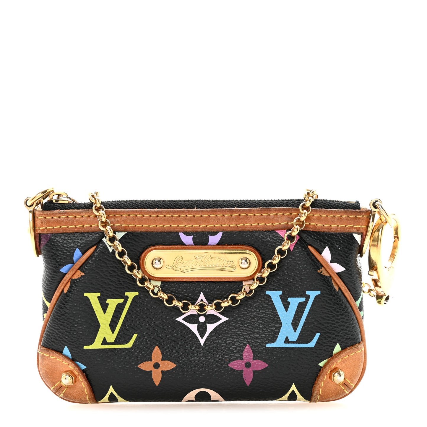 Monogram Multicolor Pochette Milla MM Black