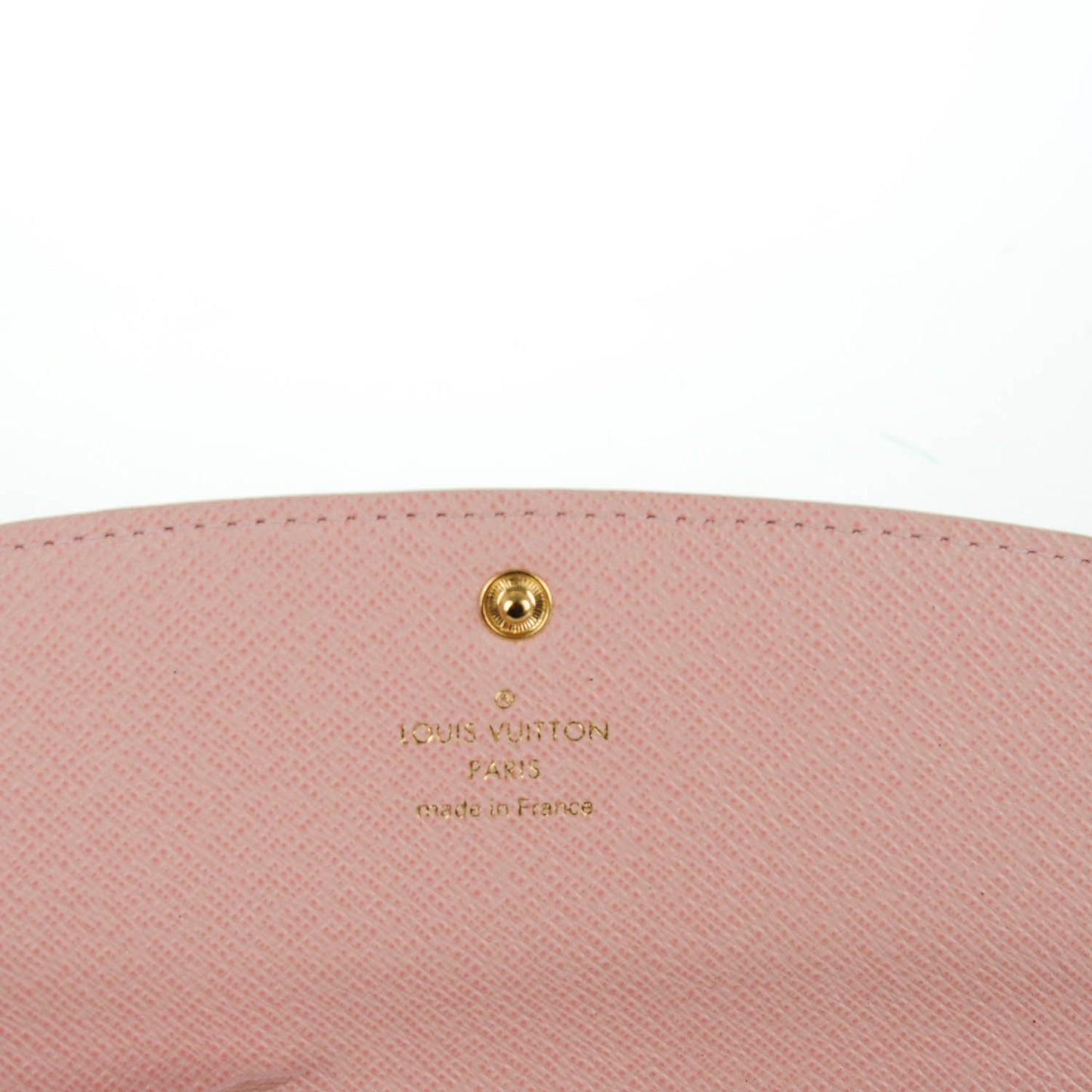 Damier Azur Emilie Wallet Rose Ballerine