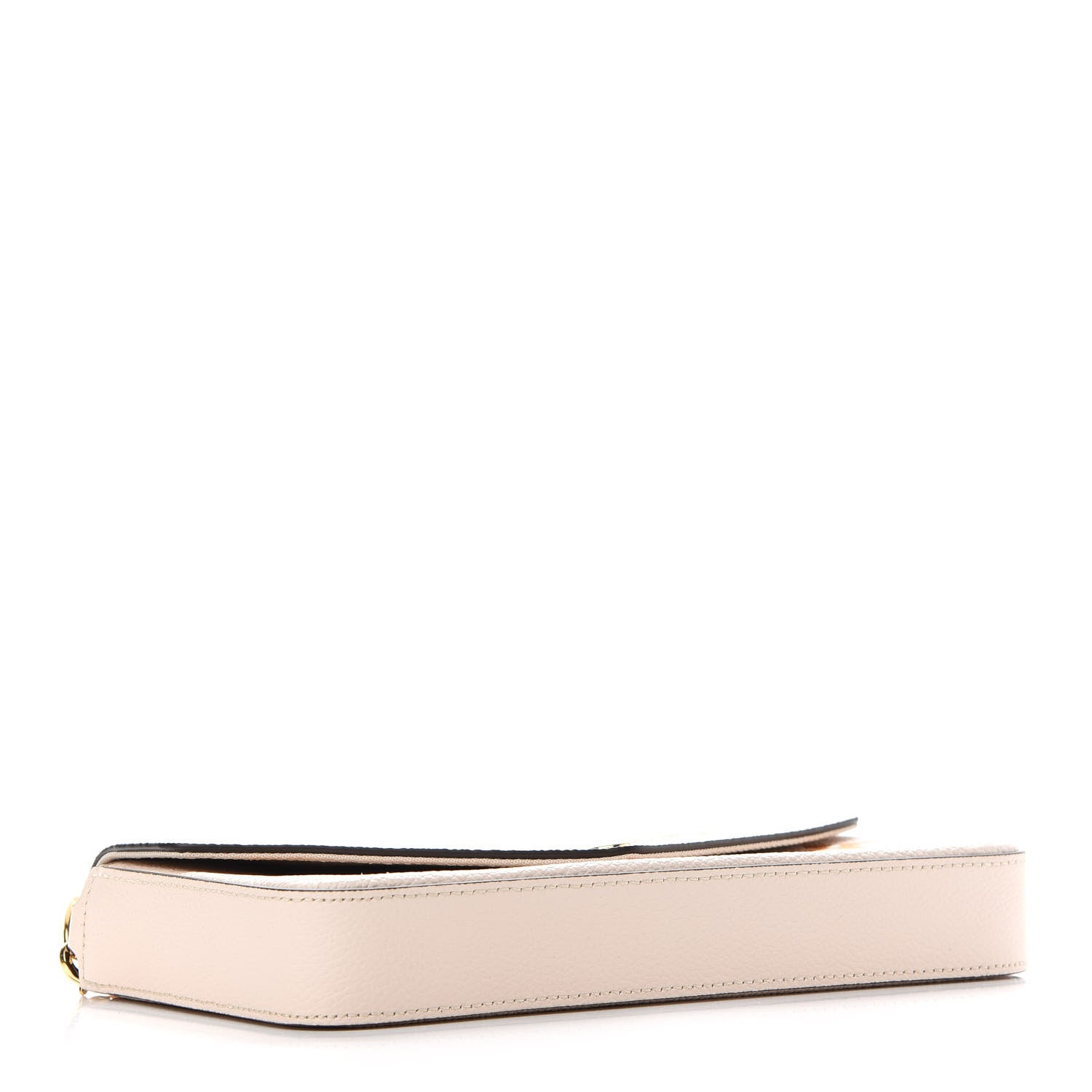 Louis Vuitton Empreinte Monogram Giant By The Pool Felicie Pochette Chain Wallet Cream Saffron 5 of 9