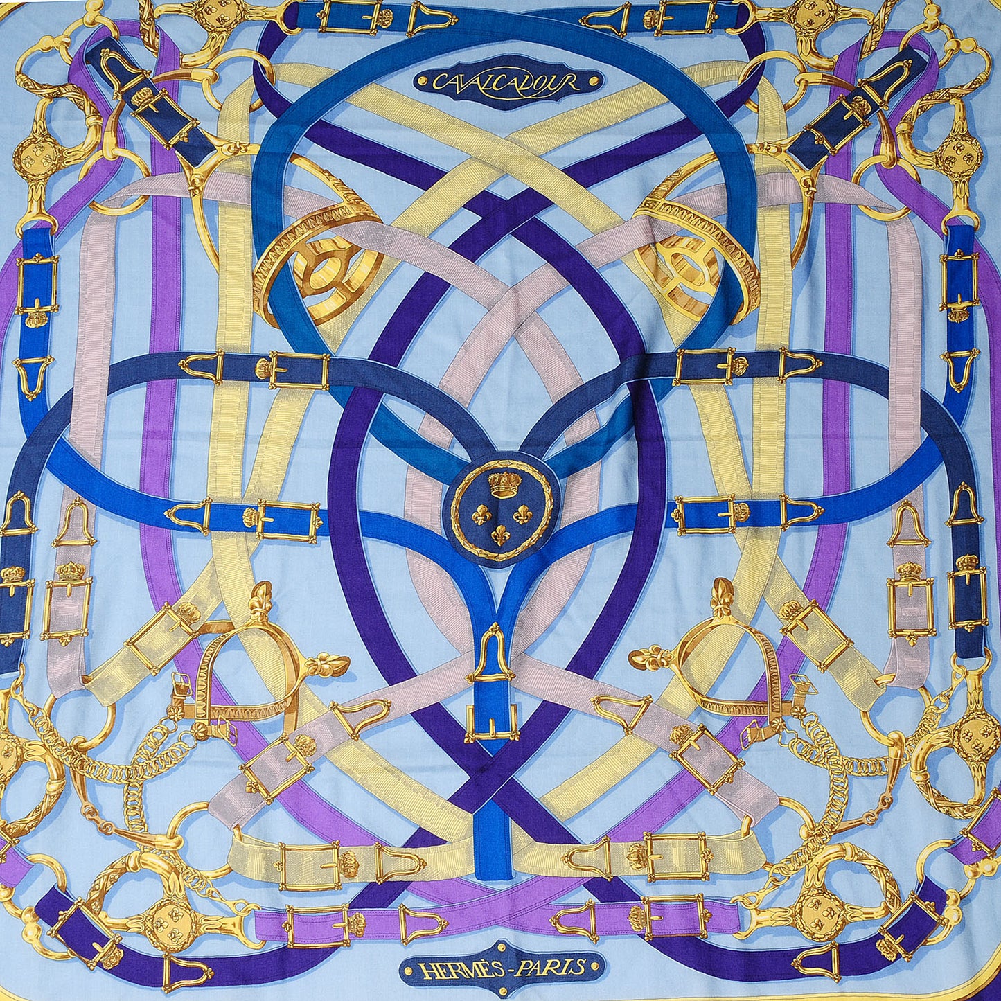 Cashmere Silk Cavalcadour Scarf 140