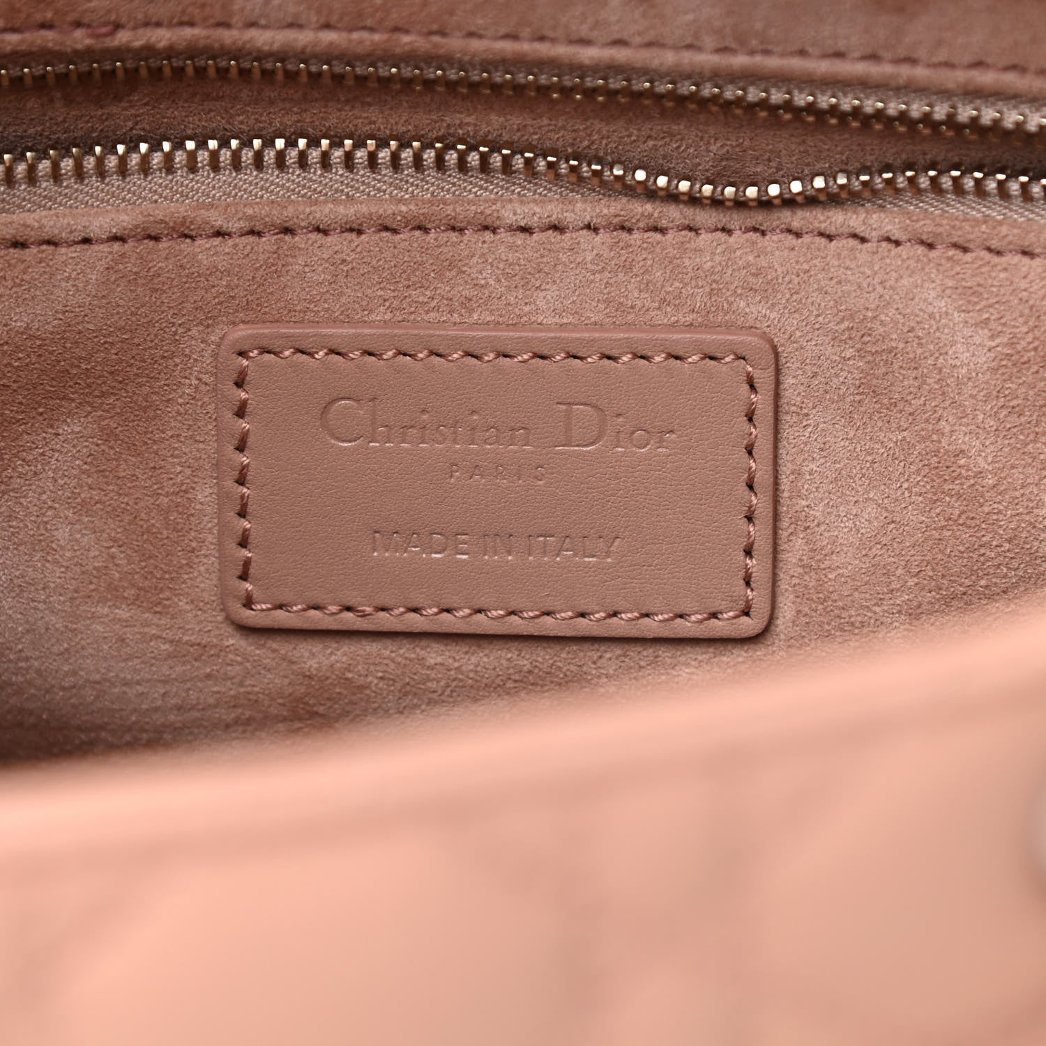 Christian Dior Ultra Matte Calfskin Cannage Medium Lady Dior Beige 6 of 11