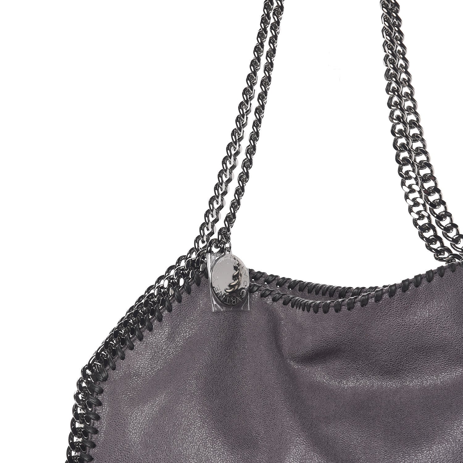 Stella McCartney Shaggy Deer Small Falabella Tote Grey 10 of 10