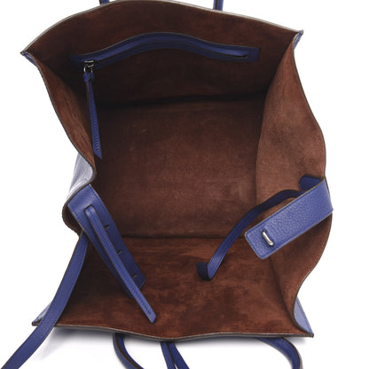 Celine Supple Calfskin Medium Phantom Luggage Indigo 5 of 13