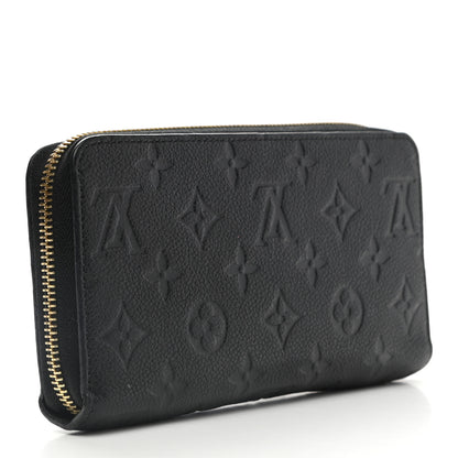 Louis Vuitton Empreinte Zippy Wallet Black 3 of 9