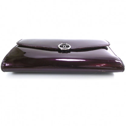 Chanel Patent Wallet Purple 5 of 11