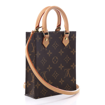 Louis Vuitton Monogram Petit Sac Plat 2 of 9