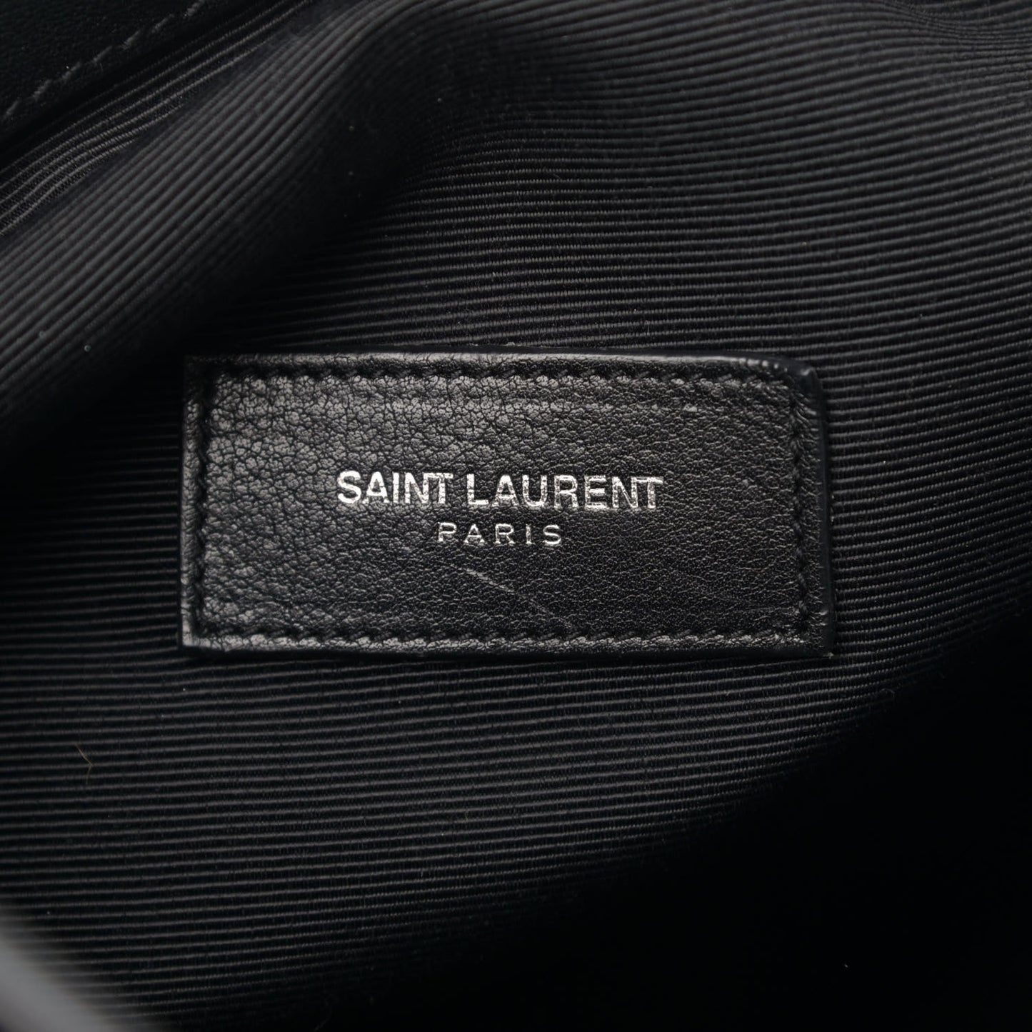 Calfskin Medium Rider Bucket Bag Black