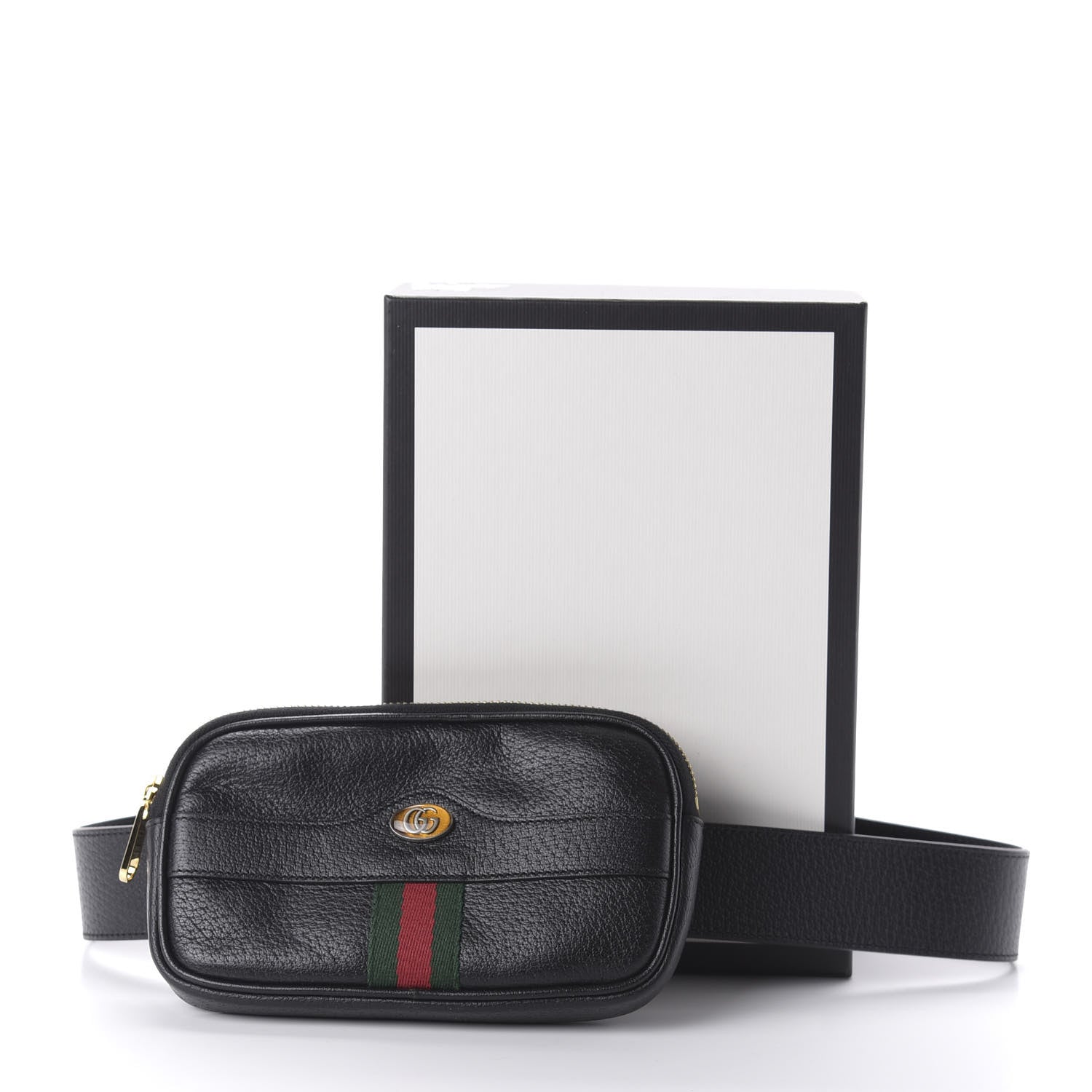 Gucci Grained Calfskin Ophidia Belted iPhone Case 85 34 Black 11 of 11