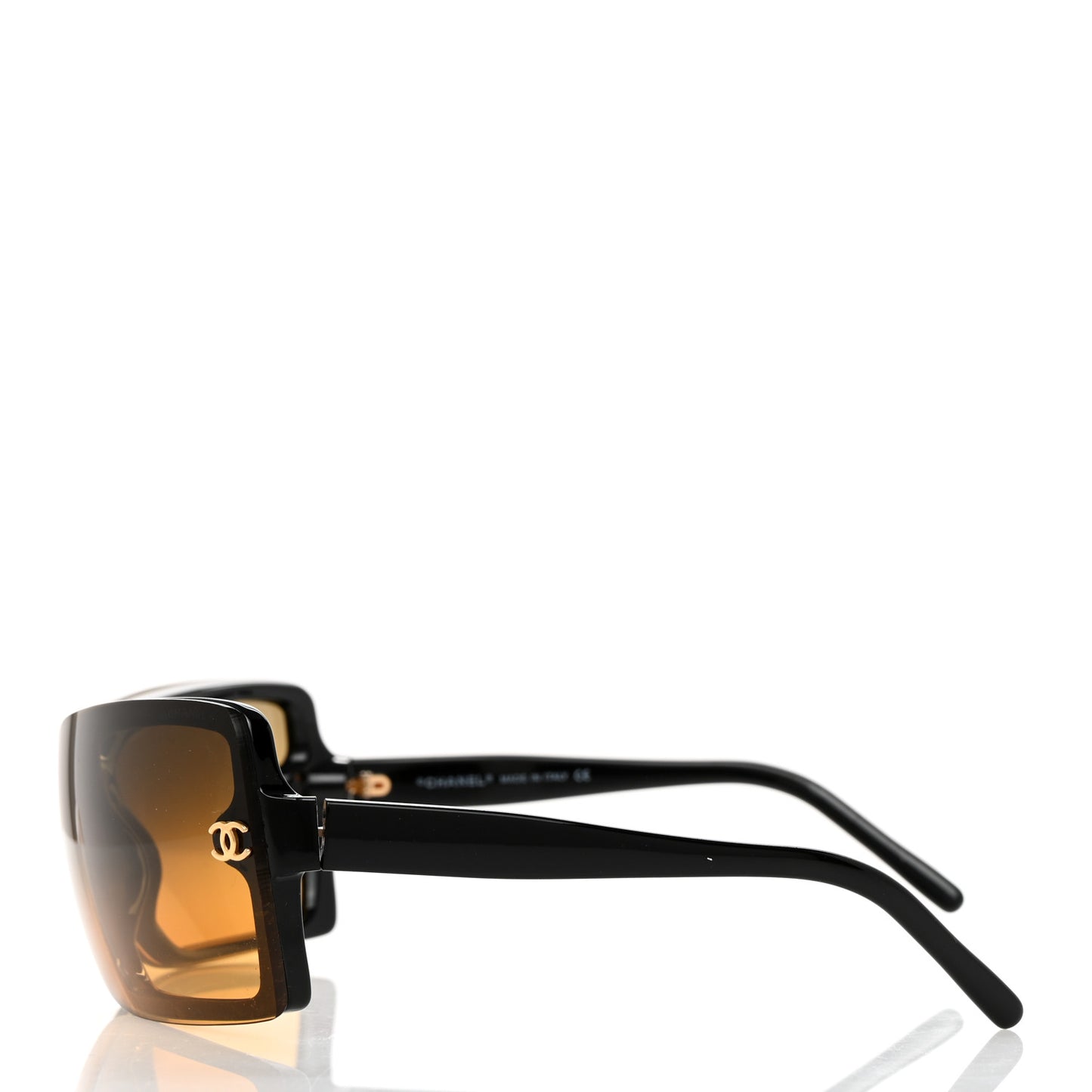 Acetate CC Logo Sunglasses 5065 Black