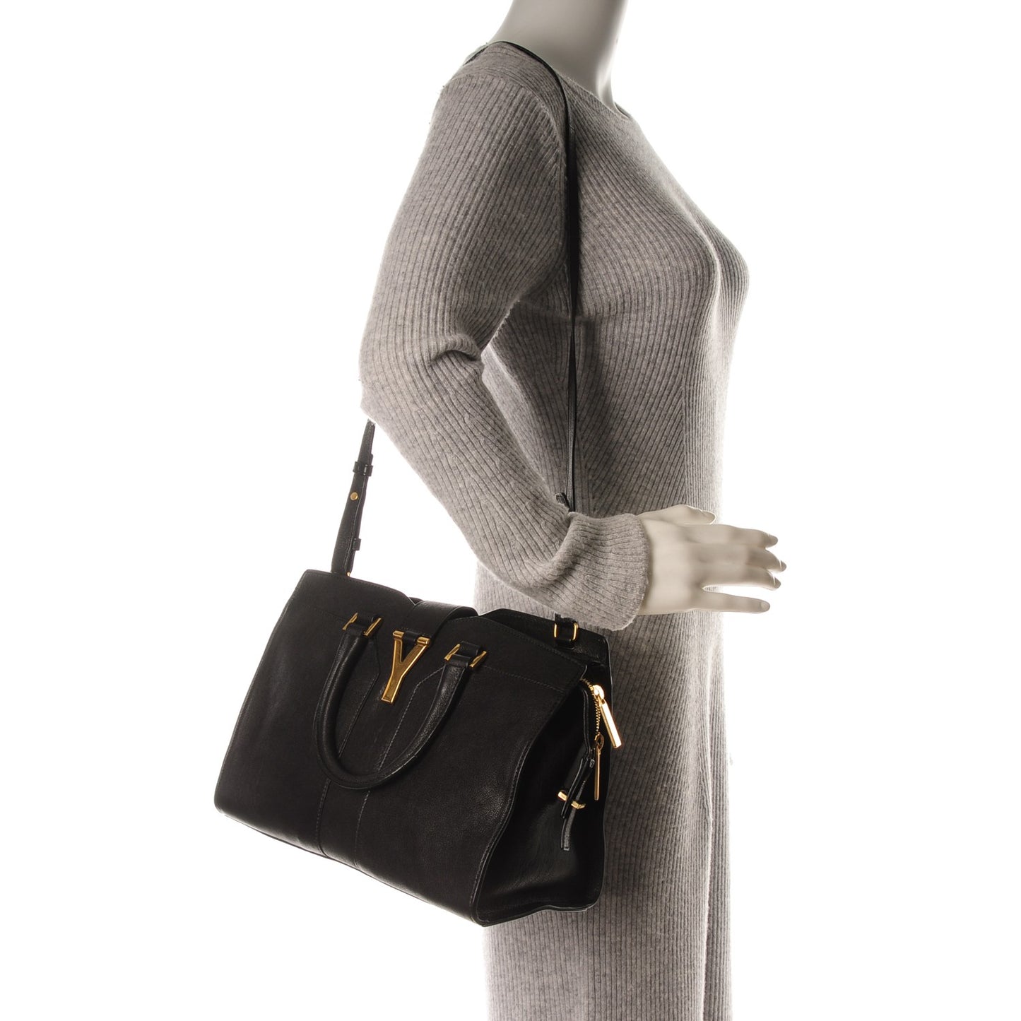 Sheepskin Small Cabas ChYc Black