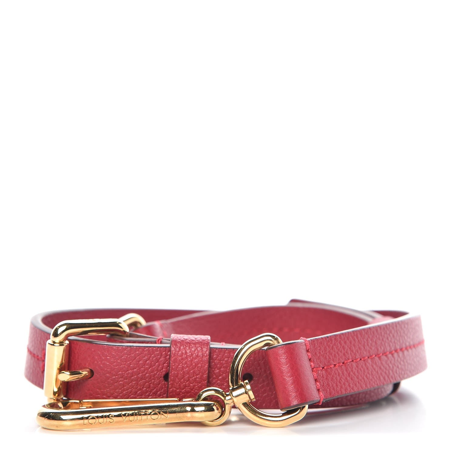 Louis Vuitton Taurillon Adjustable Shoulder Strap Fuchsia 1 of 3