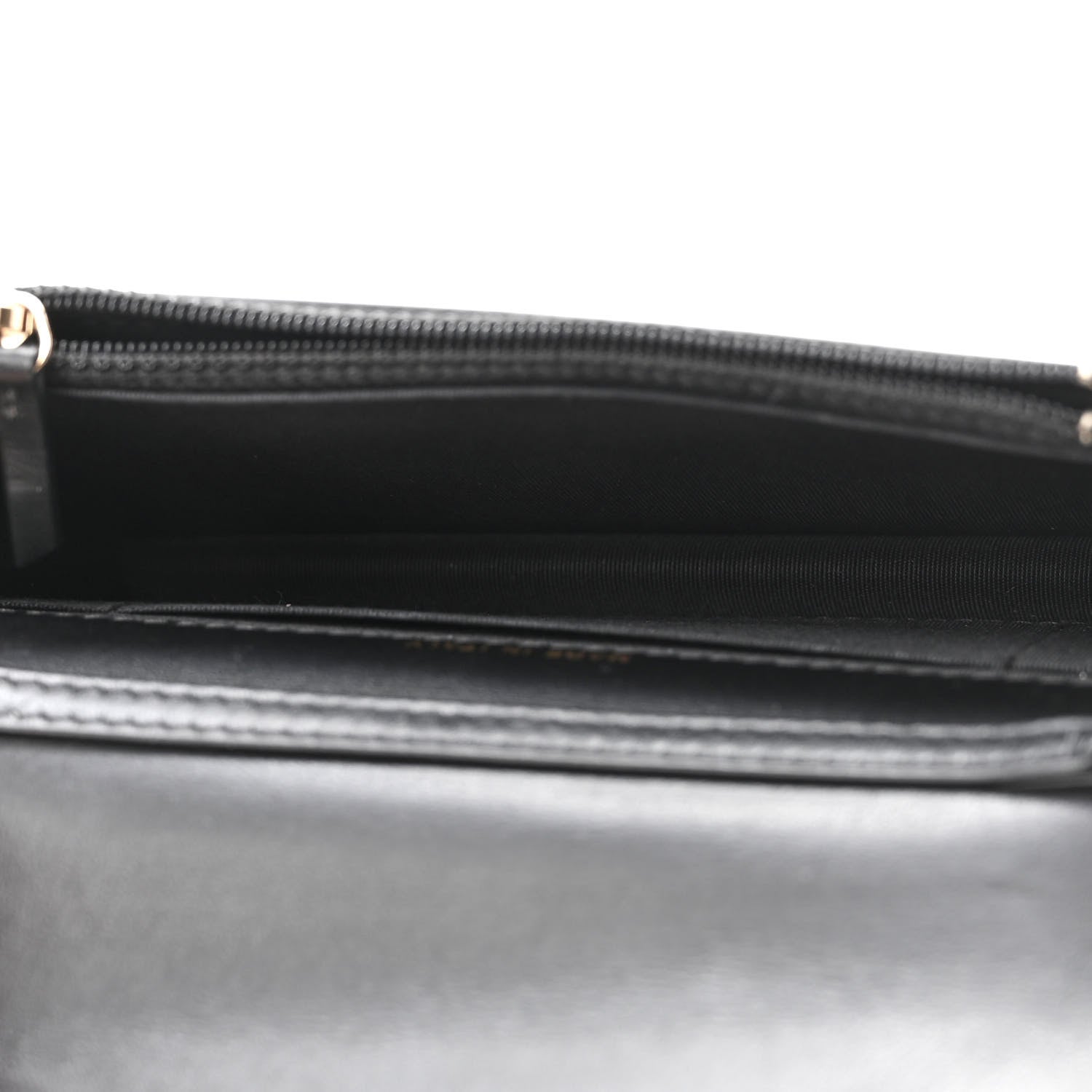Chanel Caviar Quilted Boy Clutch With Chain Black 6 of 12