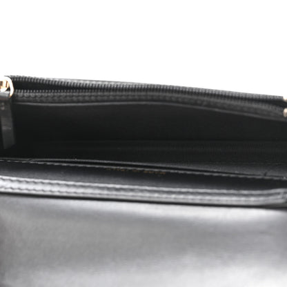 Chanel Caviar Quilted Boy Clutch With Chain Black 6 of 12