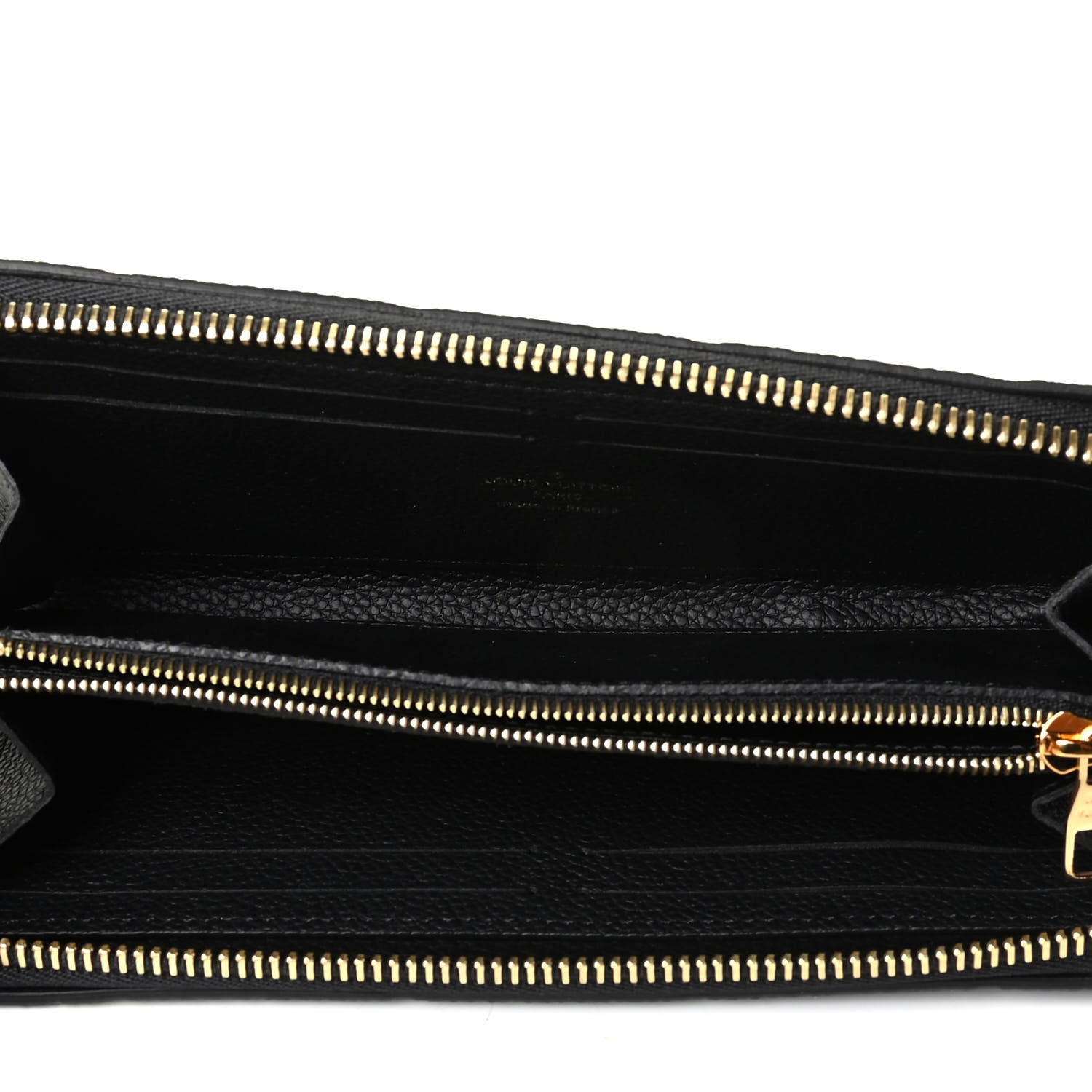 Louis Vuitton Empreinte Clemence Wallet Black 4 of 4